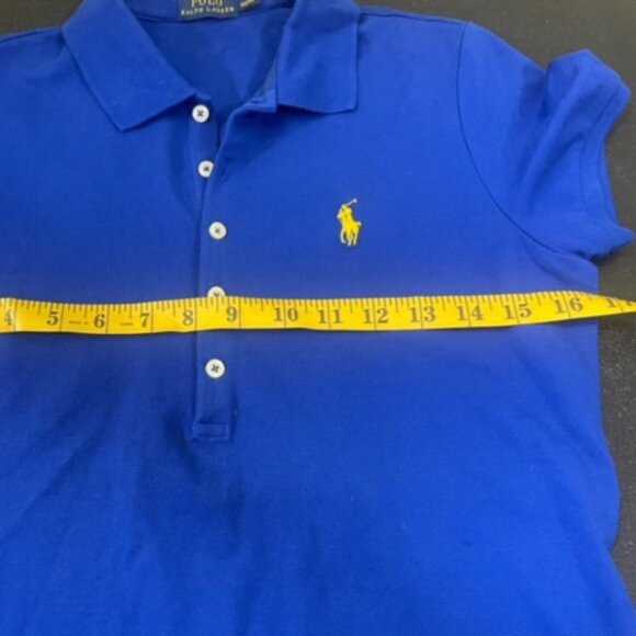 Polo by Ralph Lauren Women's Royal Blue Short Sleeve Tee, Size Medium - Picture 2 of 5